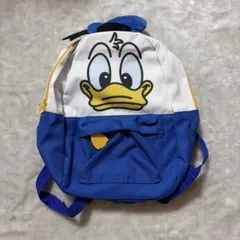 ディズニー　Disney ドナルドダック リュックサック キッズ フェイス