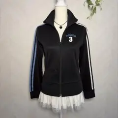 y2k平成ギャル韓国　adidas3 トラックジャケット　ジャージ