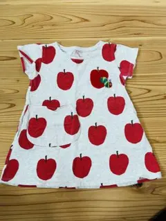 はらぺこあおむし 半袖　ワンピース　90 女の子