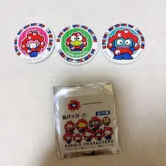 大阪万博　サンリオ　缶バッジ　セット