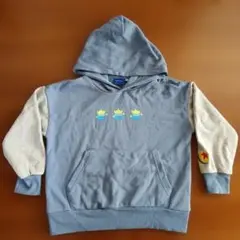 120cm トイ・ストーリー リトルグリーンメン パーカー トレーナー