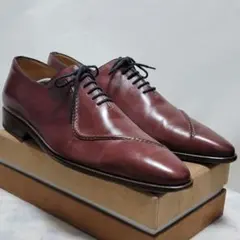 ZENOBI ブラウン スエード ウィングチップシューズ サイズ42 ZENOBI ブラウン スエード ウィングチップシューズ サイズ42