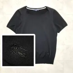 BURBERRY LONDON ホース刺繍 4 半袖 ニット サマーニットのサムネイル