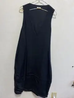 SUSURI シャツドレス ロングワンピース 黒 ゆったり M | Mercari