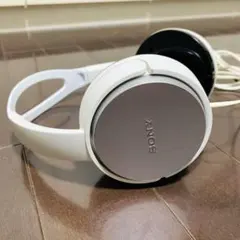 SONY 有線ヘッドホン ホワイト