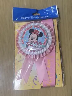 東京ディズニーリゾート ミニーマウス バースデー ロゼット
