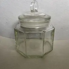 八角形ガラス保存容器 蓋付き #昭和レトロ - メルカリ