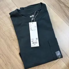 【新品】UNIQLO ユニクロ　クルーネックTシャツ(長袖) 160