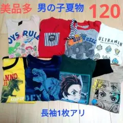 【美品あり】男児半袖Tシャツまとめ売り 120 ユニクロ,GU,しまむら他