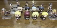 一番くじ　進撃の巨人　ちょこのっこ　アクリルスタンド　セット