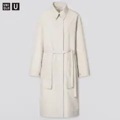 UNIQLO U コットンロングコート XL ベージュ