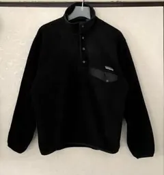 patagonia パタゴニア シンチラスナップT S ジャマイカ製 黒黒90s