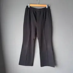 niko and...（ニコアンド） センターシーム テーパードパンツ 黒 L