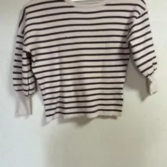 Heather ボーダー　ニット