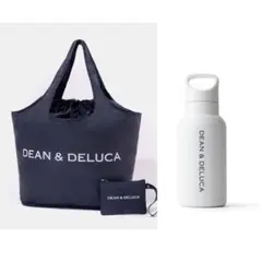 2点GLOW89月号付録DEAN＆DELUCAステンレスボトルグローサリーバッグのサムネイル