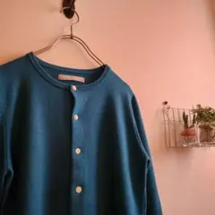 ア*ロ様 b12 良品 カシミヤ100％ ナチュラルランドリー ニット カーディ