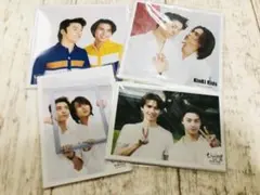 未開封 living KinKi ましかくフォト ミニフォト セット集合4種