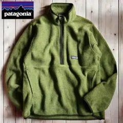 02M698◯ 00s patagonia シンチラ マースピアル ハーフジップ