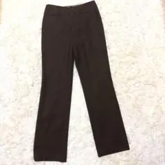 【K.T KIYOKO TAKASE】ウールパンツ M ブラウン 日本製