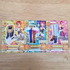 アイカツ カード 一ノ瀬かえで ステップマジシャン 3枚セット