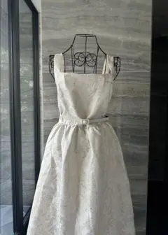 jacquard swing dress