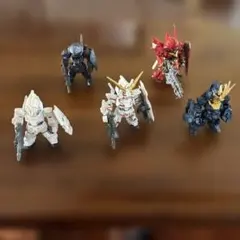 ガンダム　コンバージ　ユニコーンガンダム フィギュア 5体セットのサムネイル