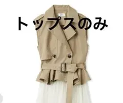美品 FOXEY フォクシー 小花柄 刺繍チュールティアードスカート38