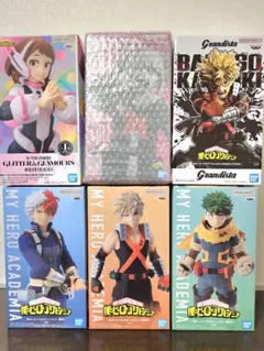 僕のヒーローアカデミア プライズ フィギュア 6体セット 僕のヒーローアカデミア フィギュア 6体セット - メルカリ