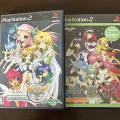 PS2 2本セット ギャラクシーエンジェル2+Moonlit Lovers 続編