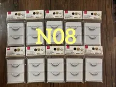 ダイソー　アイラッシュ　ブラック軸　N08 ナチュラルな仕上がり　つけまつ毛品薄