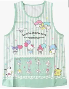 【美品/新品未使用】サンリオキャラクターズ　キャラクターエプロン