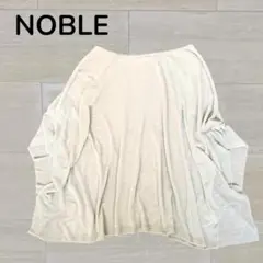 NOBLE/ノーブル｜サマーニット プルオーバー シアードレープ ケープのサムネイル