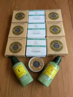 【１２点セット】ロクシタン 石鹸９点 シアバター ボディミルク