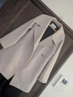 な*様 SHIPS/シップス☆存在感ある襟がポイントの可愛いミドルコートWOOL