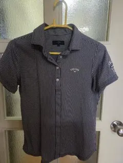 Callaway レディースポロシャツ L ストライプ