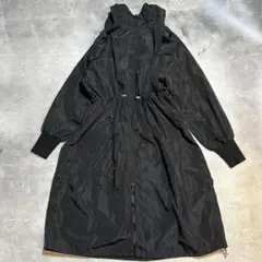 OUTDOORPRODUCTS アウトドアプロダクツ ロングコート ブラック　M