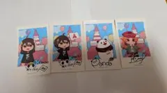 Plott 東京タワー チェキ風カード 4枚セット