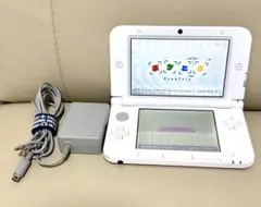 ニンテンドー3DS LL ホワイト/ピンク ACアダプター付き