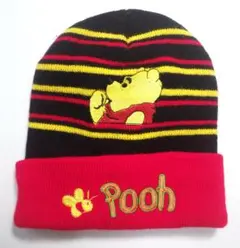 ディズニー　プーさん　キッズ用ニット帽