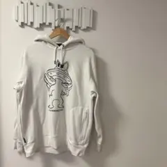 【完売品】GU×UNDERCOVER スウェットパーカーホワイトL