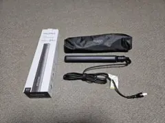 SALONIA サロニア ストレートアイロン ヘアアイロン 24mm ブラック