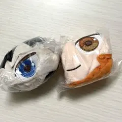 ハイキュー!! ふわふわフェイス巾着 ガチャ 日向翔陽　影山飛雄