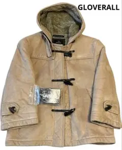 英国製GLOVERALLグローバーオール ショート丈ムートンダッフルコート