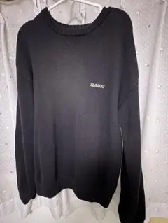 XLARGE ブラック セーター
