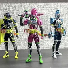 d*3様 S.H.Figuarts 仮面ライダー エグゼイド フィギュア 3体セ