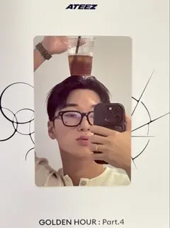 ATEEZ サンGOLDEN HOUR : Part.4 デジパ 封入 トレカ