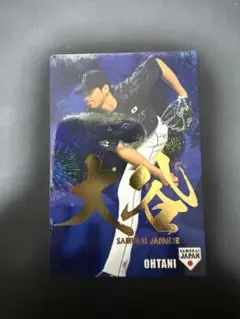 大谷翔平 プロ野球チップス 2016 侍ジャパン 金箔ネーム