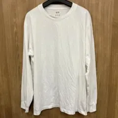 即決 UNIQLO ユニクロ エアリズムコットンUVカットクルーネックT