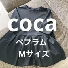 coca 半袖 チュニック ブラック Mサイズ
