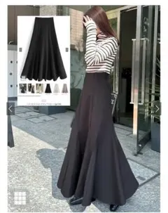 GRL フレアロングスカート